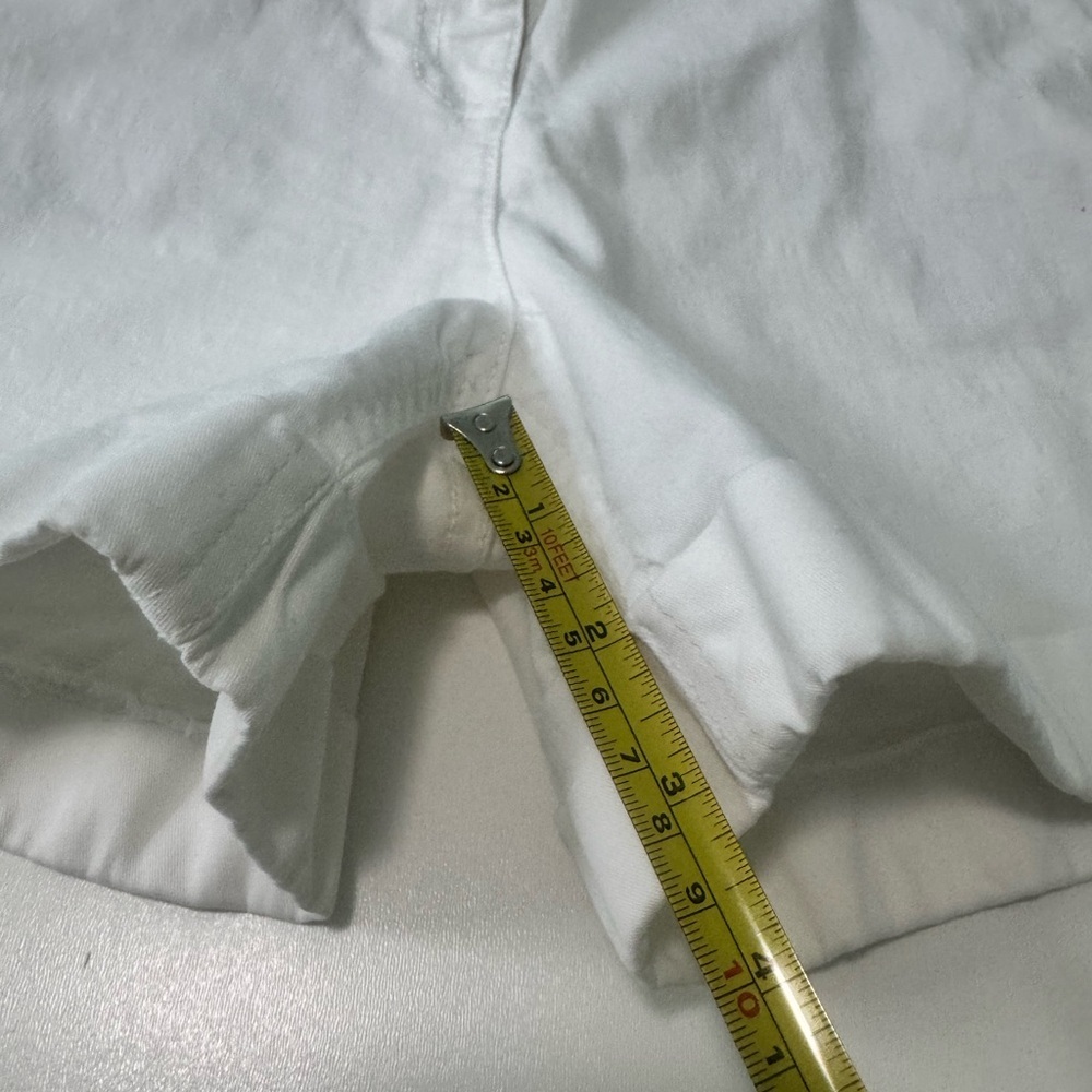 Boden White Cotton Chino Shorts - Picture 11 of 11